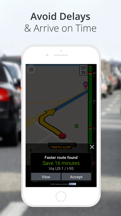 Captures d'écran de CoPilot GPS Navigation