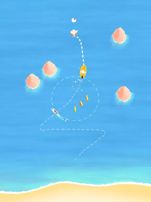 Beach Rescue: Draw Line & Save iPad 应用截图