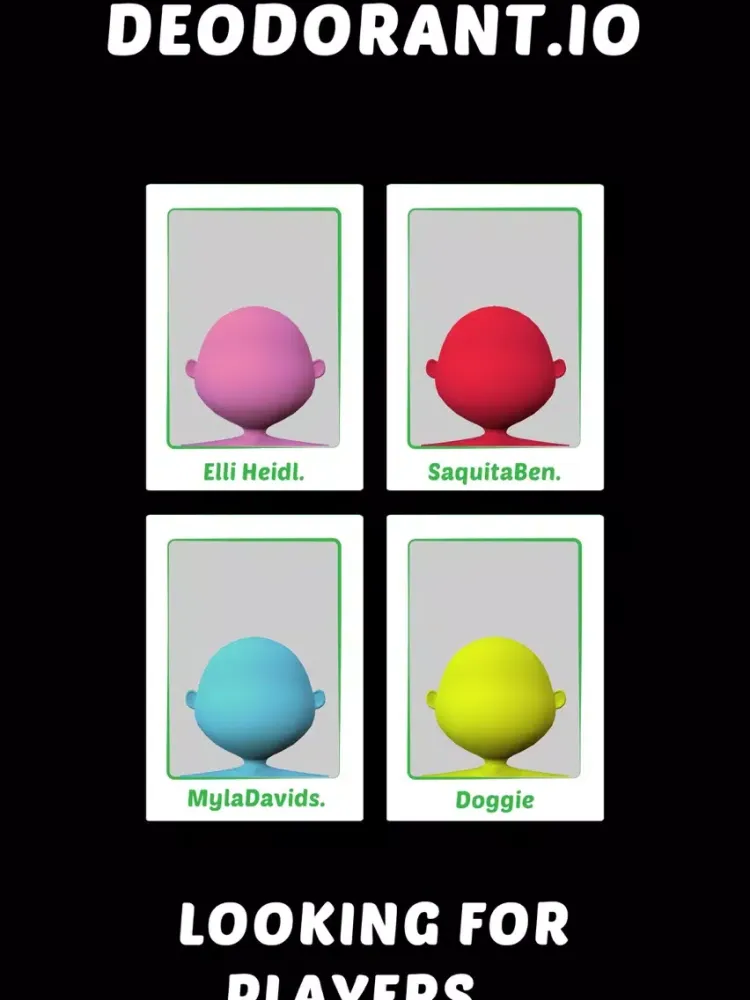 Tangkapan layar Deodorant.io iPad 