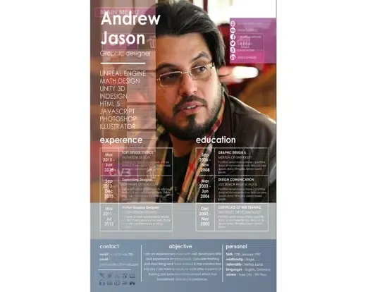 CV Maker Pro iPad  Screenshots