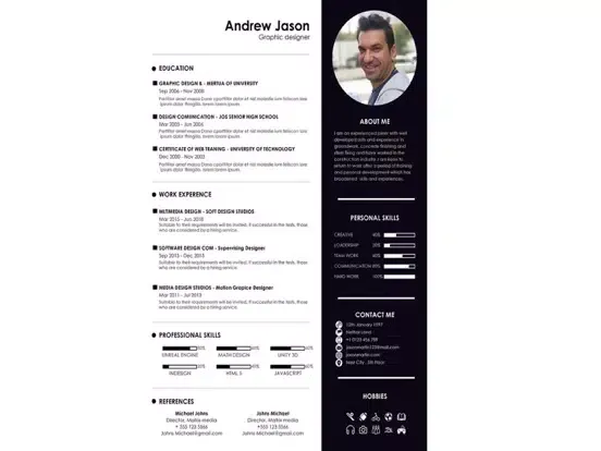 CV Maker Pro iPad  Screenshots