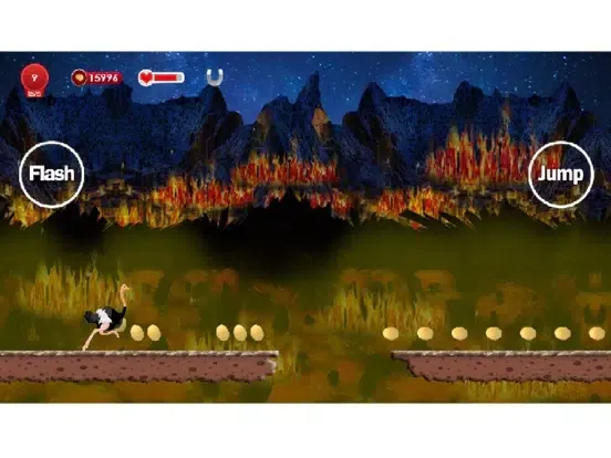 Capturas de tela do Ostrich Yara iPad 