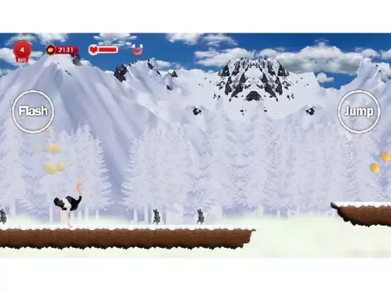 Capturas de tela do Ostrich Yara iPad 