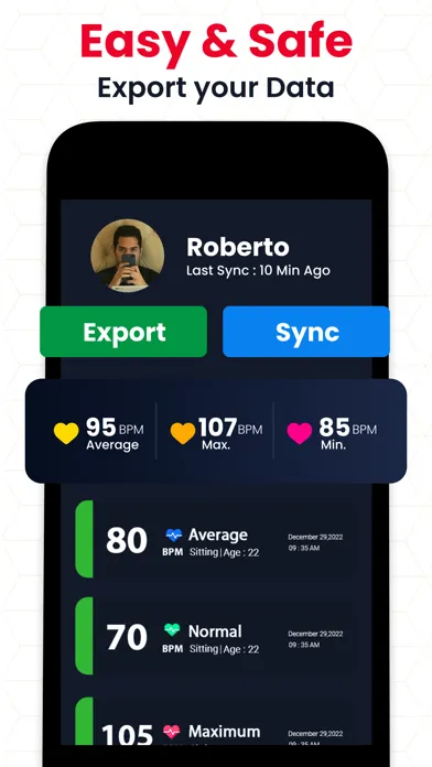 Heart Rate - Pulse Checker Ekran Görüntüleri