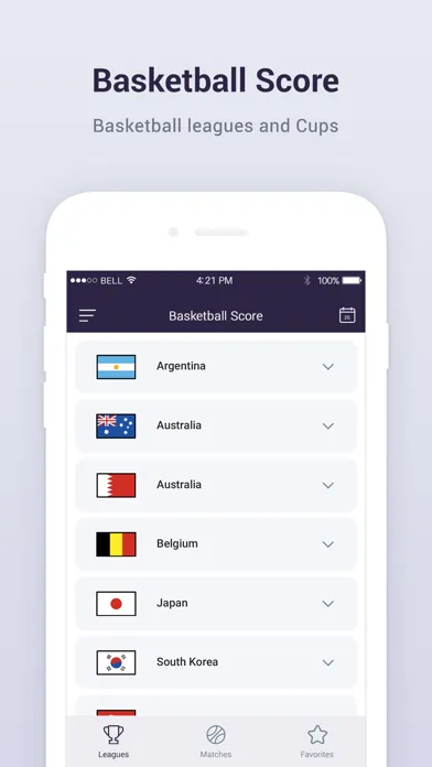 Ảnh chụp màn hình của Live Basketball Score