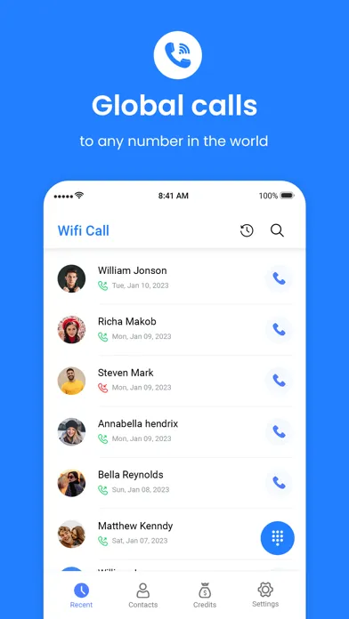 Wifi - Phone Calls سکرین شاٹس