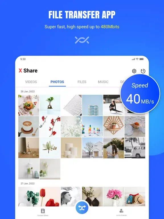 Скриншоты Share App - All File Transfer iPad 