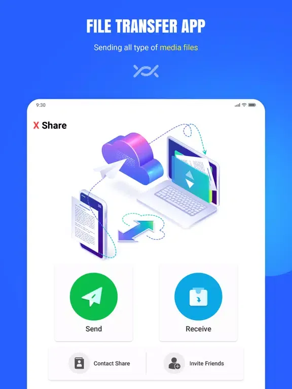 Скриншоты Share App - All File Transfer iPad 
