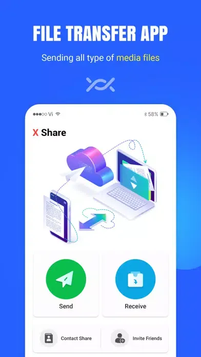 Скриншоты Share App - All File Transfer