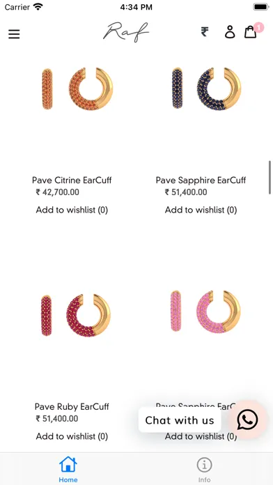 Raf Fine Jewelry Ekran Görüntüleri