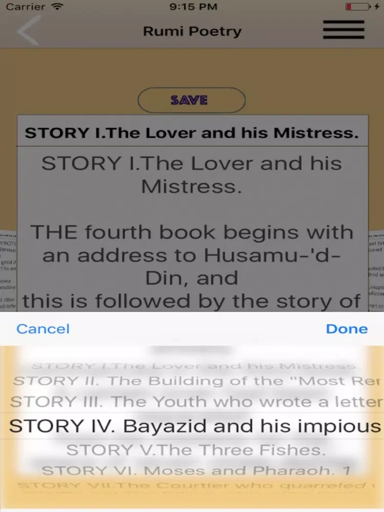 Rumi Poetry - Mathnavi (6 Volume Set) ( Mystic ) iPad  Ekran Görüntüleri
