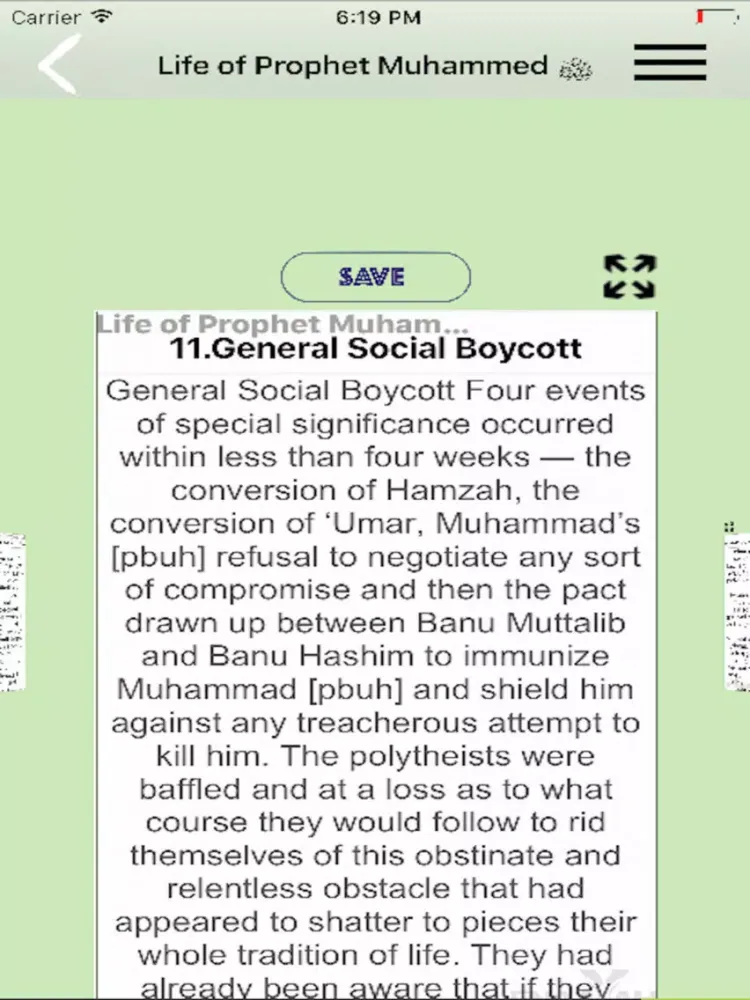 Captures d'écran de The Life Of Prophet Mohammed(PBUH) Ramadan Special iPad 