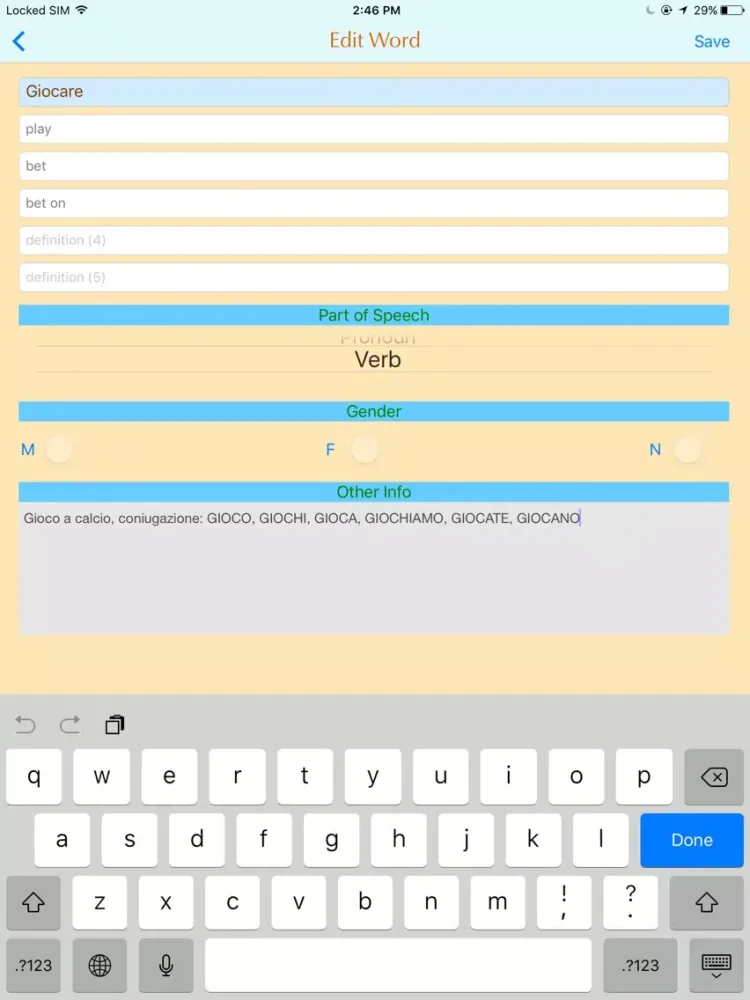 Language Mate iPad  Ekran Görüntüleri