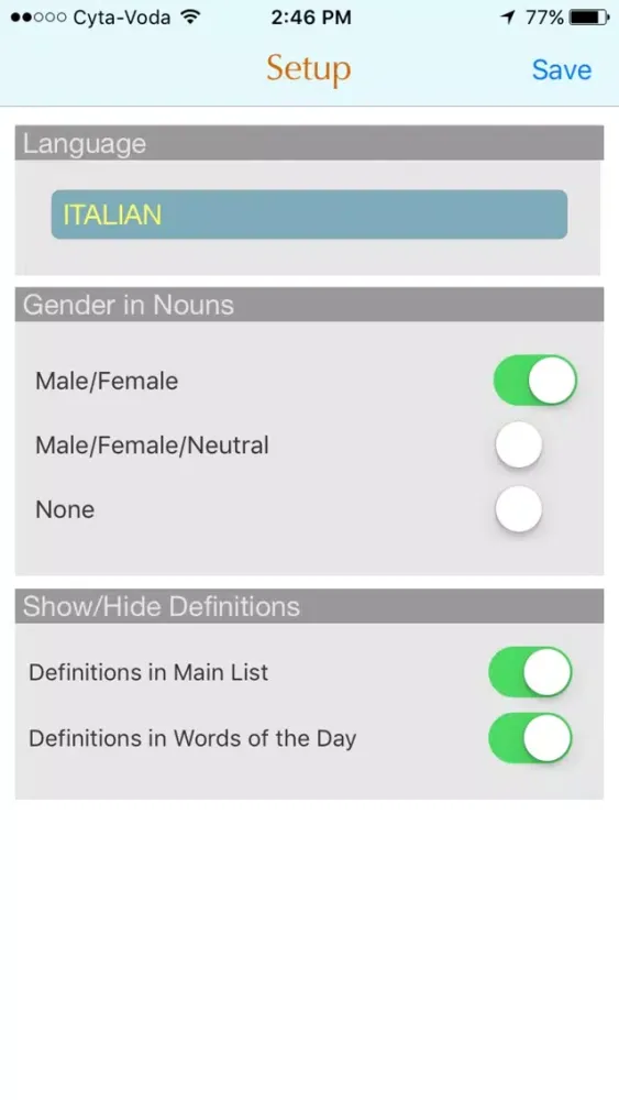 Language Mate Ekran Görüntüleri