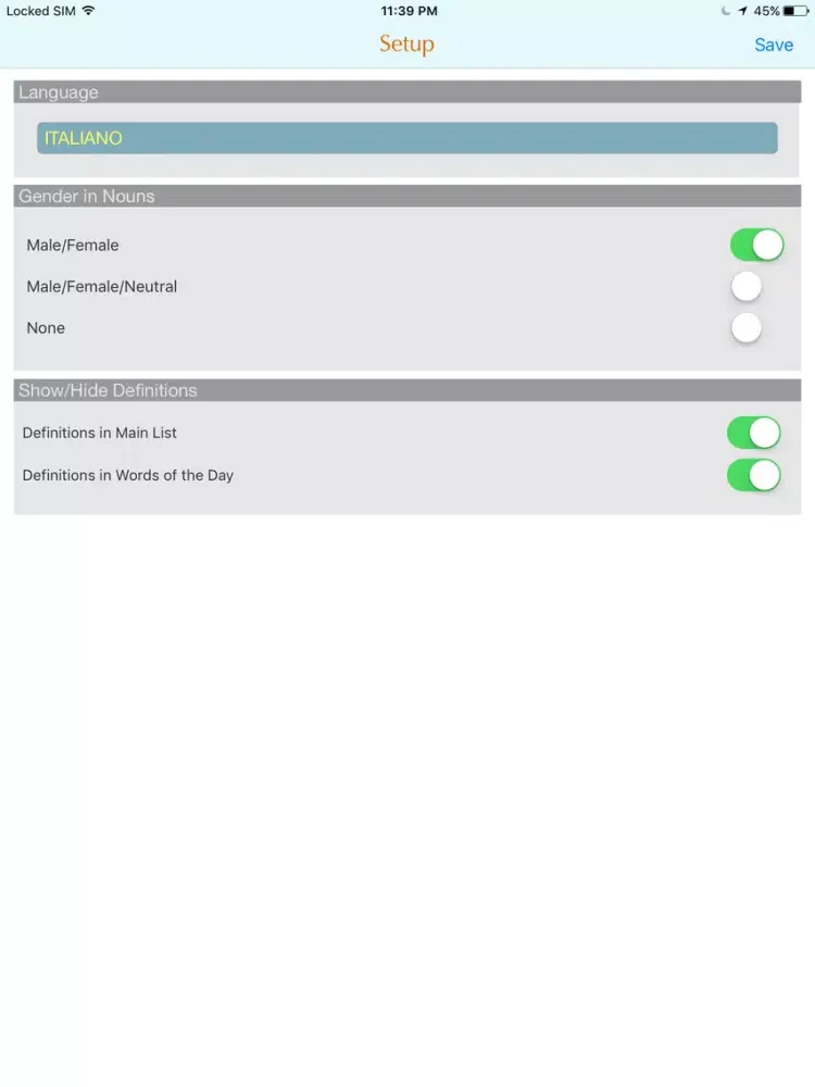 تصاویر Language Mate Free iPad 