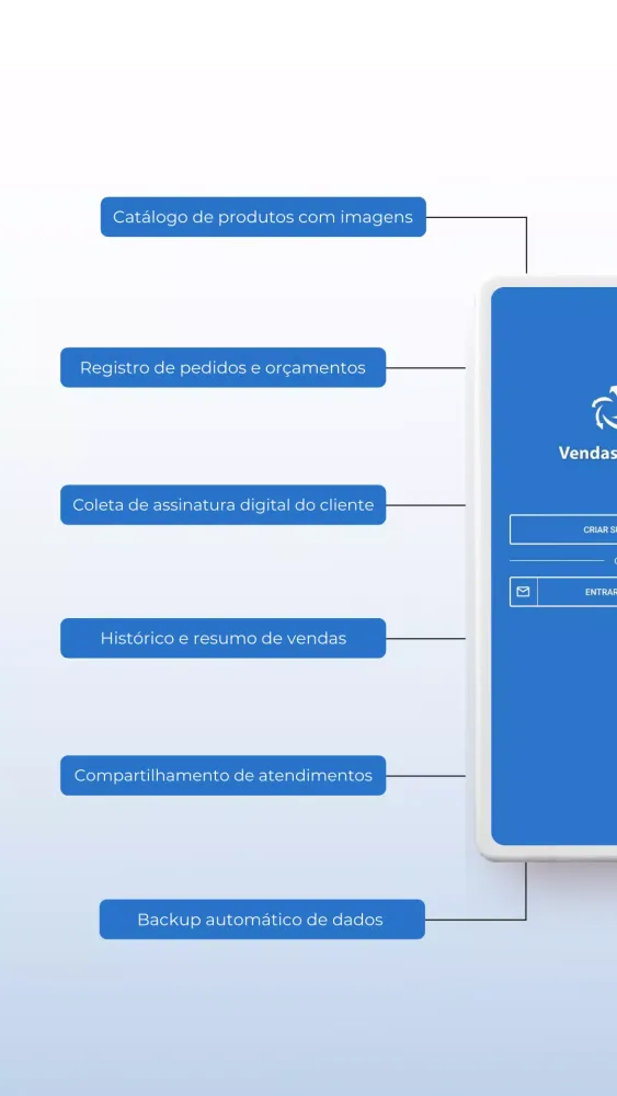 VendasExternas-Suporte Screenshots