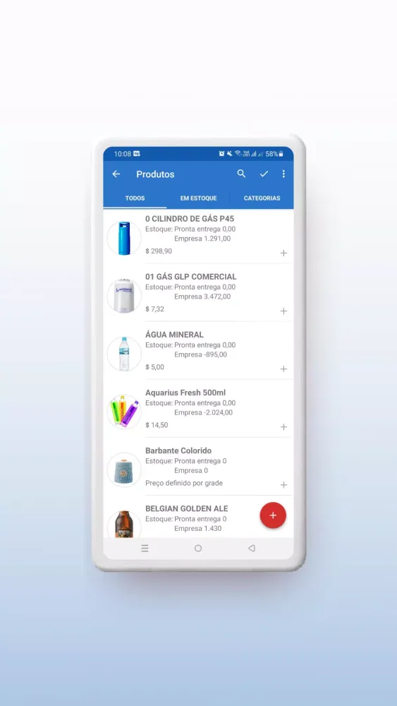 VendasExternas-Suporte Screenshots