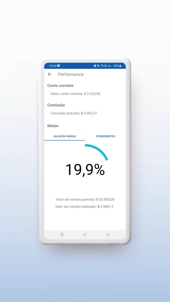 VendasExternas-Suporte Screenshots