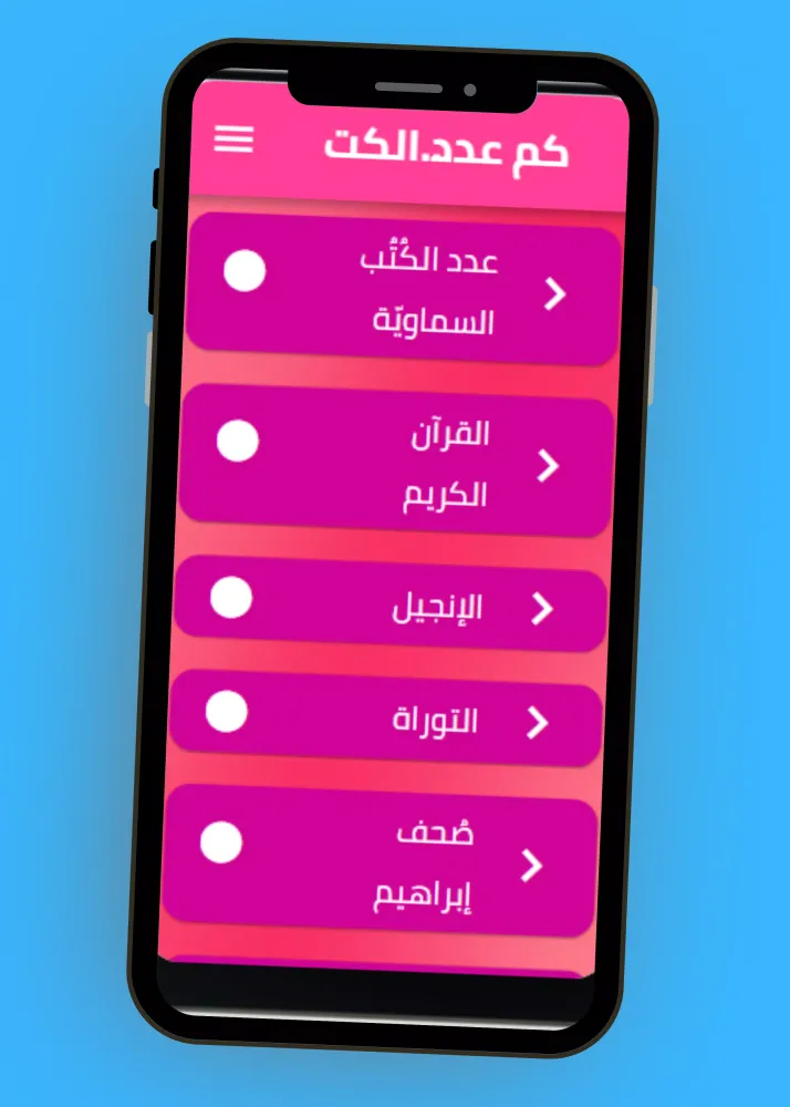 كم عدد الكتب السماوية Screenshots