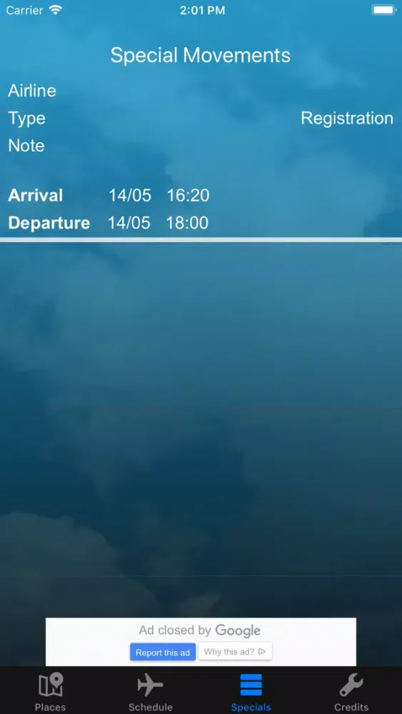 Screenshot di Brussels Airport Spotting