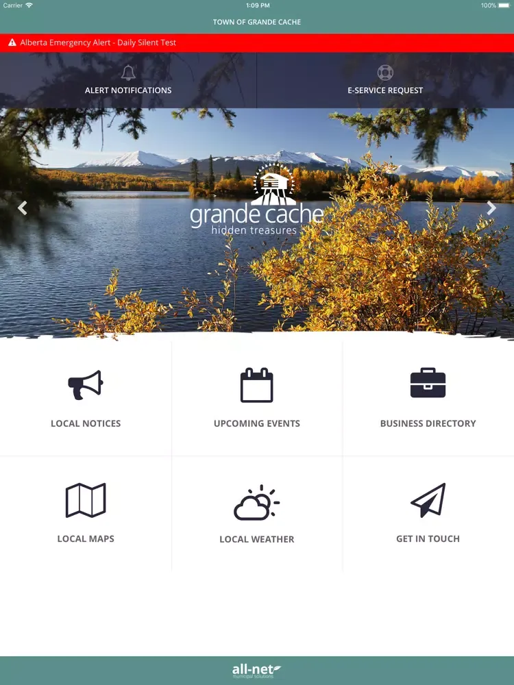 Grande Cache iPad  स्क्रीनशॉट