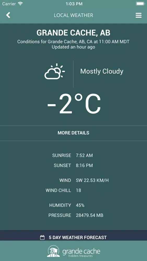 Grande Cache स्क्रीनशॉट