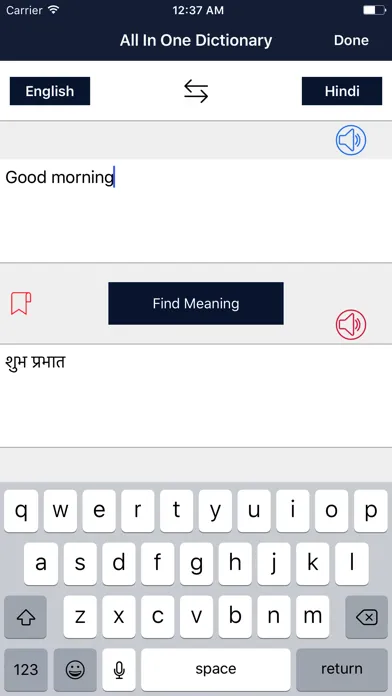 Capturas de pantalla de All In One Dictionary