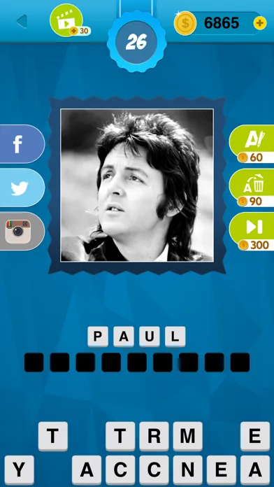 Ảnh chụp màn hình của 70's Quiz Game