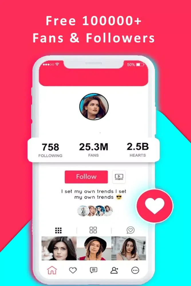 Likes & Followers for Tiktok Screenshots