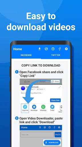 Tangkapan skrin Video Downloader: All Socials