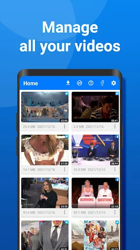 Tangkapan skrin Video Downloader: All Socials
