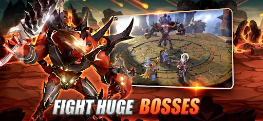 ภาพหน้าจอของ Elemental Titans: RPG Arena