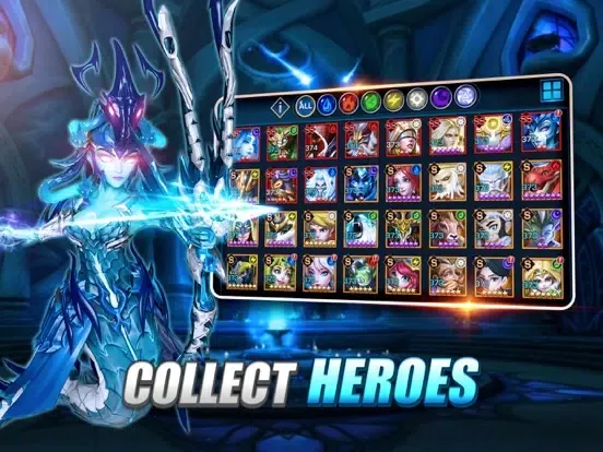 Elemental Titans:3D Idle Arena iPad  Screenshots