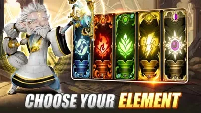 Elemental Titans:3D Idle Arena Screenshots