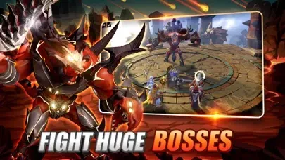 Elemental Titans:3D Idle Arena Screenshots