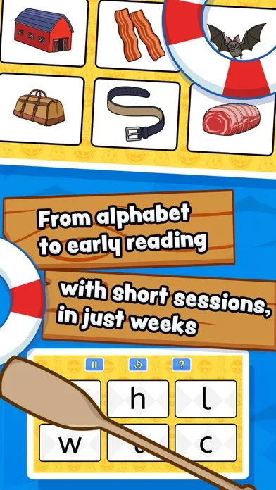 All Aboard learn-to-read app 스크린샷