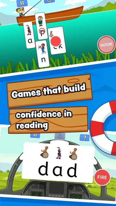 All Aboard learn-to-read app 스크린샷