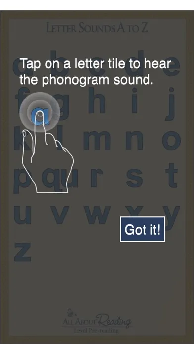 Letter Sounds A to Z Screenshots