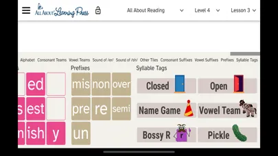 Capturas de pantalla de Letter Tiles for Learning
