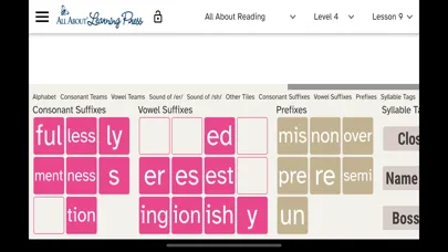Capturas de pantalla de Letter Tiles for Learning