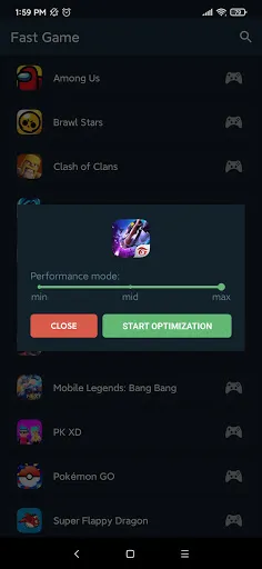 Fast Game - Booster Screenshots