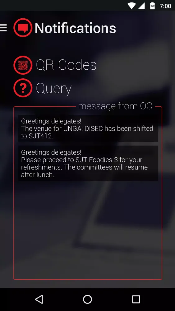 VITMUN 2018 Screenshots