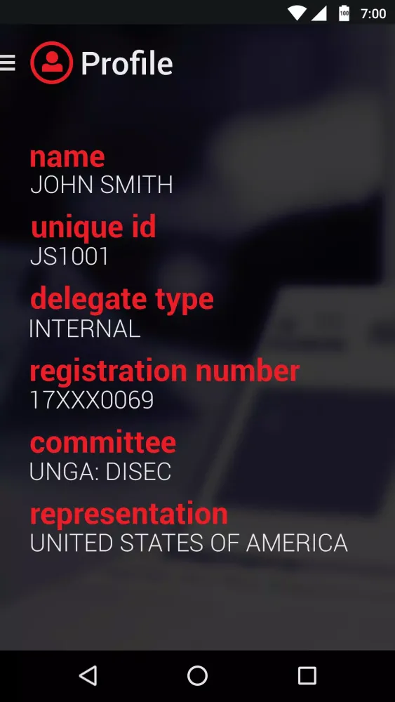 VITMUN 2018 Screenshots