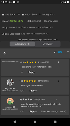 MyMangaLists Screenshots