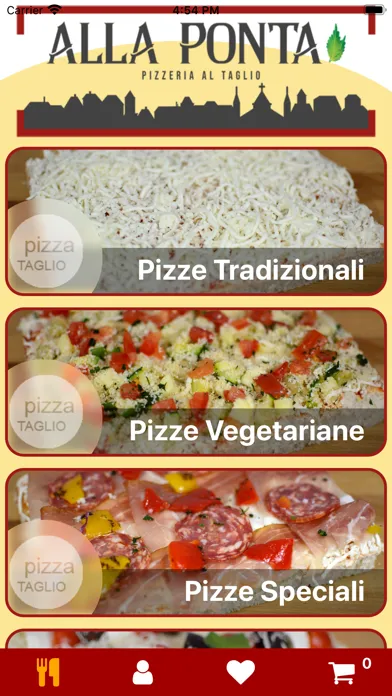 Zrzuty ekranu Alla Ponta Pizzeria
