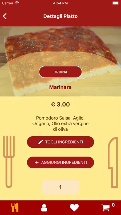 Zrzuty ekranu Alla Ponta Pizzeria