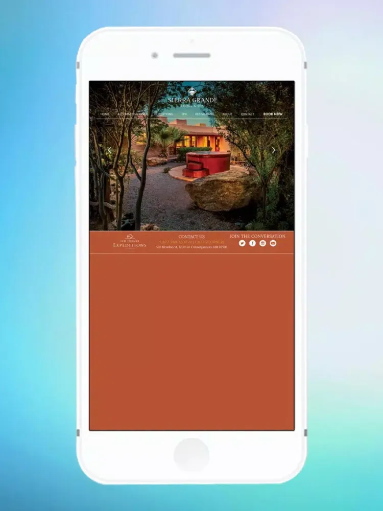 ภาพหน้าจอของ Sierra Grande Lodge iPad 