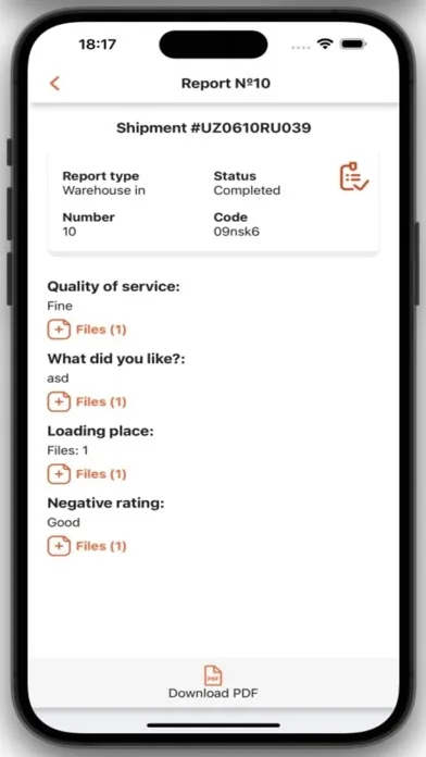 Screenshot di AllCargo Market Reports