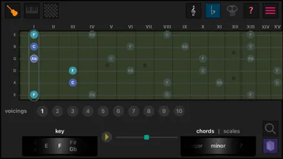 ภาพหน้าจอของ All Chords - All Scales