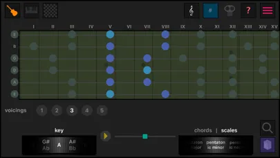 ภาพหน้าจอของ All Chords - All Scales